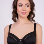 Бюстгальтер Milavitsa 107630 чорний з нюдом