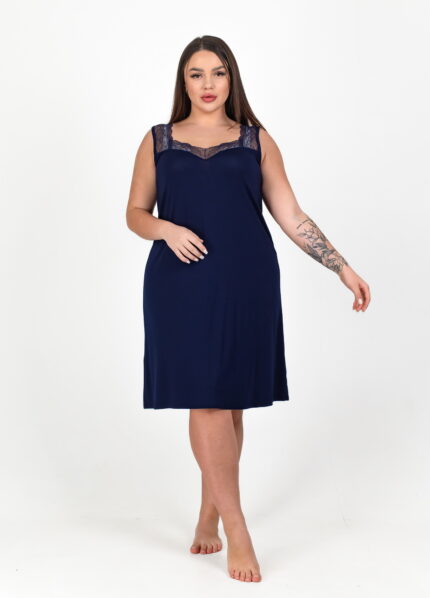Сорочка N.EL 1603-92 темно-синій